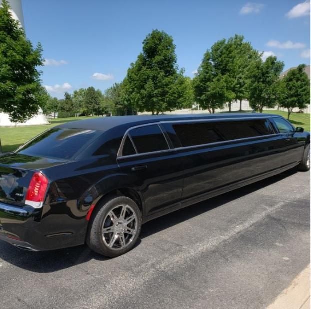 A recent limousine services job in the Plainfield, IL area